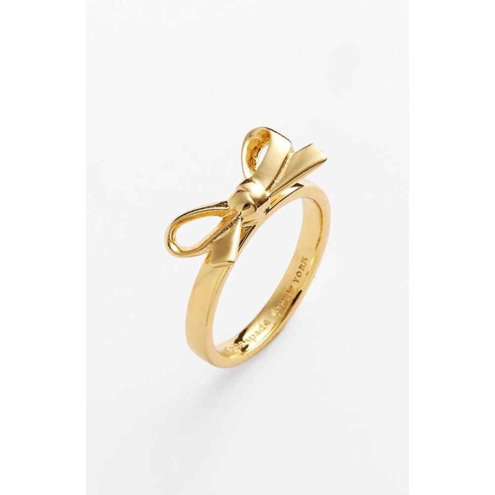 Kate Spade Mini Bow Ring - 5, Gold